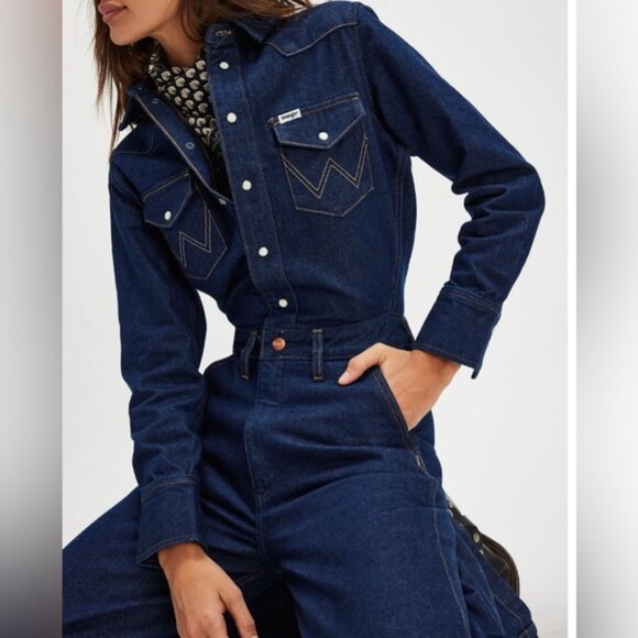 Wrangler Trouser Coveralls - Picture 2 of 7